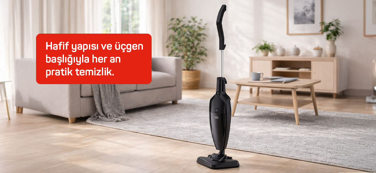 FL492 Polvo Pro Dikey Elektrikli Süpürge Banner