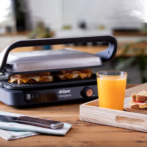 AR2001 Tostçu Delux Grill and Sandwich Maker - Stainless Steel - 5