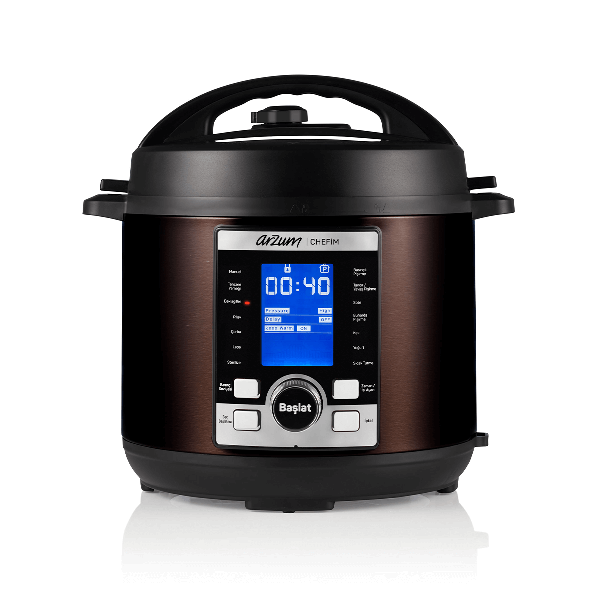 AR2055 Chefim Multi Functional Pressure Cooker - Black - 1