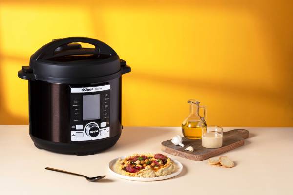 AR2055 Chefim Multi Functional Pressure Cooker - Black - 12