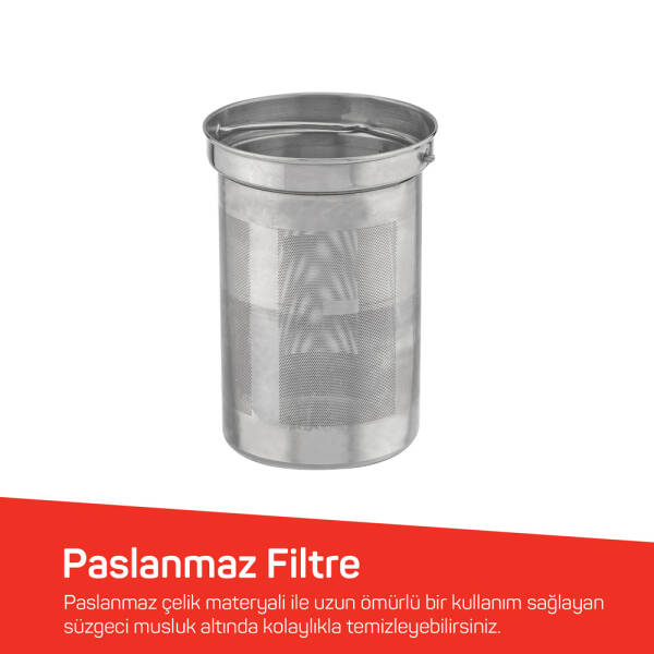 Deminde Çay Makinesi - Inox - AR3129 - 6