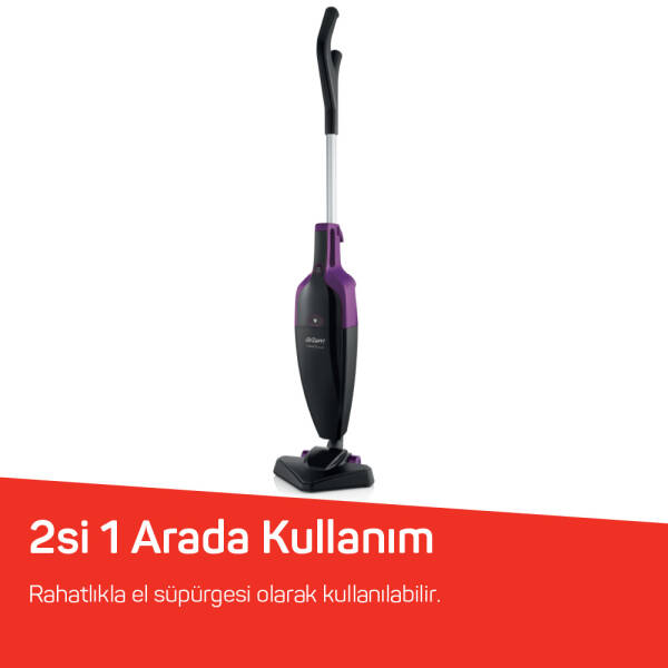AR4075 Pronto Lux  2 in 1 Arada Handstick Vacuum Cleaner - Deep Plum - 2