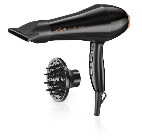 AR5010 Imaj Professional Hair Dryer - Black - 7