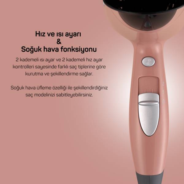 AR5014-AG Senfony Color Hair Dryer - Sunset - 4