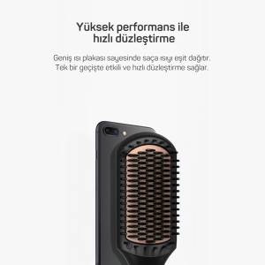 AR5068 Superstar Touch Hair Straightening Brush - Black - 3