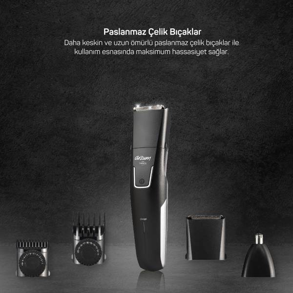 Trace 5 in 1 Erkek Bakım Seti - Siyah - AR5200 - 4