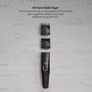 Trace 5 in 1 Erkek Bakım Seti - Siyah - AR5200 - 6