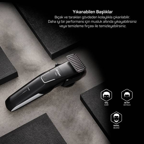 Trace 5 in 1 Erkek Bakım Seti - Siyah - AR5200 - 7