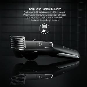 Trace 5 in 1 Erkek Bakım Seti - Siyah - AR5200 - 9