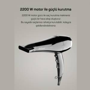 AR596 Imaj Ionic Hair Dryer - Black - 4
