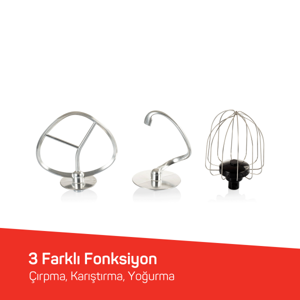 Crust Mix Pro Stand Mikser - AR1186-01 - 7