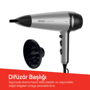 Hairstar Ion Saç Kurutma Makinesi - Gri - AR5119 - 5