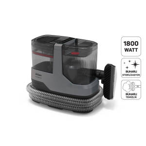 HydroSteam Buharlı Temizleyici ve Leke Çıkarıcı - Gri - AR4351 