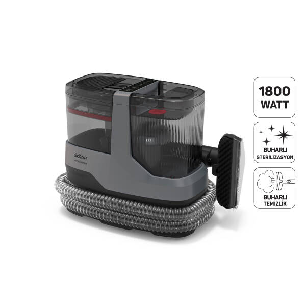 HydroSteam | Buharlı Temizleyici ve Leke Çıkarıcı - Gri | AR4351-1700 - 1