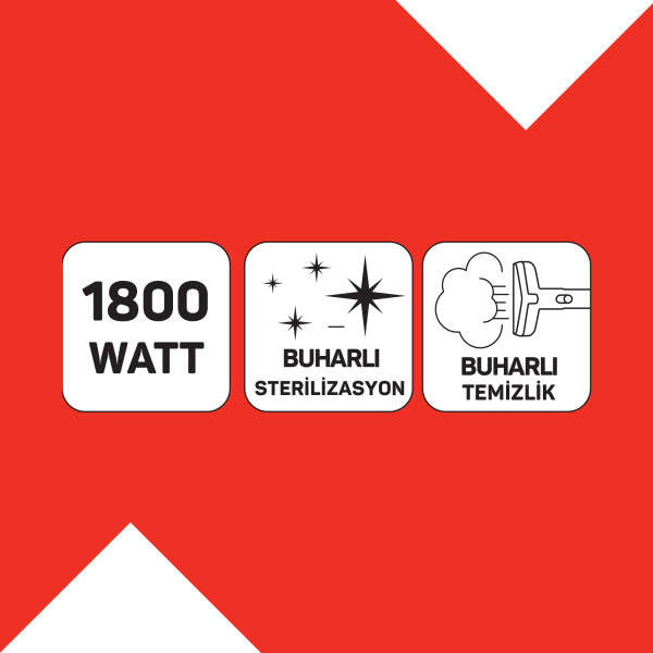 HydroSteam | Buharlı Temizleyici ve Leke Çıkarıcı - Gri | AR4351-1700 - 9