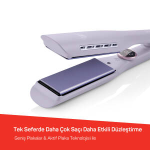 Hypnose Ionmax Geniş | Saç Düzleştirici - Lila | AR5111-3000 - 5