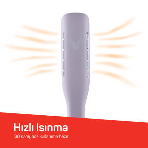 Hypnose Ionmax Geniş | Saç Düzleştirici - Lila | AR5111-3000 - 6