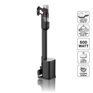 MagiClean FlexBin | İstasyonlu Dikey Şarjlı Süpürge | AR4211-0100