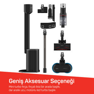 MagiClean FlexBin İstasyonlu Dikey Şarjlı Süpürge - AR4211 - 10