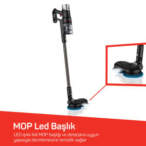 MagiClean FlexBin İstasyonlu Dikey Şarjlı Süpürge - AR4211 - 5