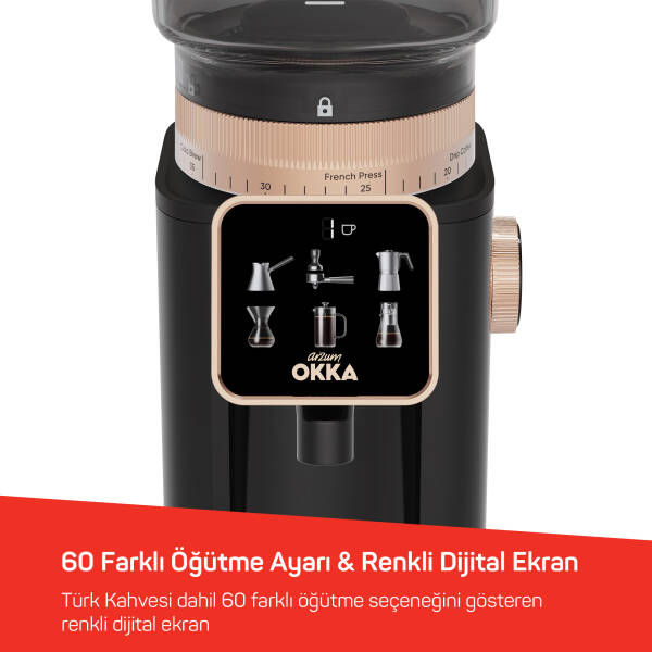 Master Grind | Kahve Öğütücü - Bakır | OK0044-0400 - 3