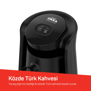 Minio Közde | Türk Kahvesi Makinesi - Siyah | OK0049-0100 - 4