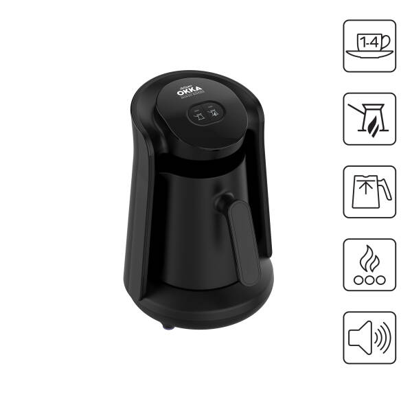 Minio Közde | Türk Kahvesi Makinesi - Siyah | OK0049-0100 - 1