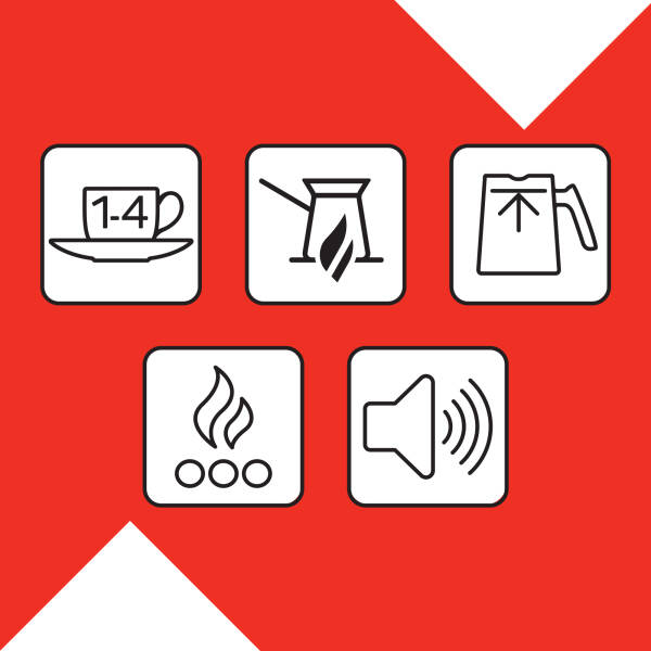 Minio Közde | Türk Kahvesi Makinesi - Siyah | OK0049-0100 - 6