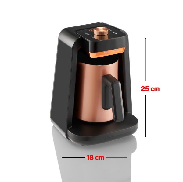 Rich Spin Pro Türk Kahvesi Makinesi - Bakır - OK0020 - 9