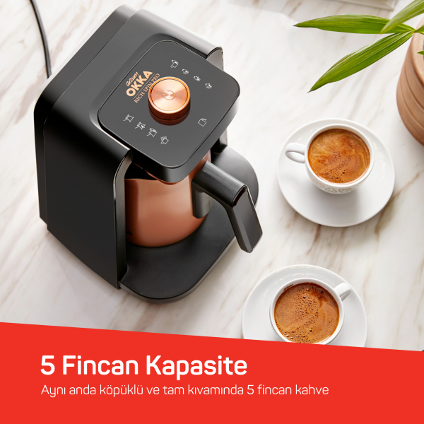 Rich Spin Pro | Türk Kahvesi Makinesi - Bakır | OK0020-0400 - 6