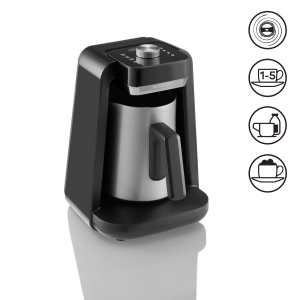 Rich Spin Pro Türk Kahvesi Makinesi - Krom - OK0020-K