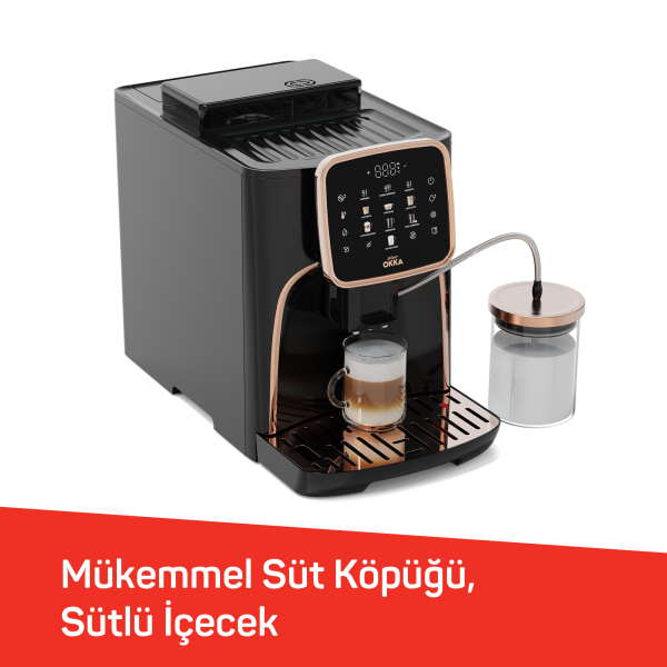 Espresso Pro M Tam Otomatik Espresso Makinesi - OK0028 Bakır - 5