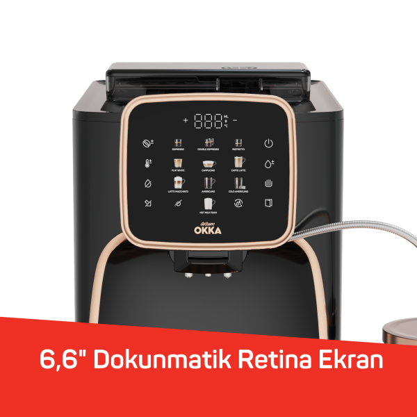 Espresso Pro M Tam Otomatik Espresso Makinesi - OK0028 Bakır - 7