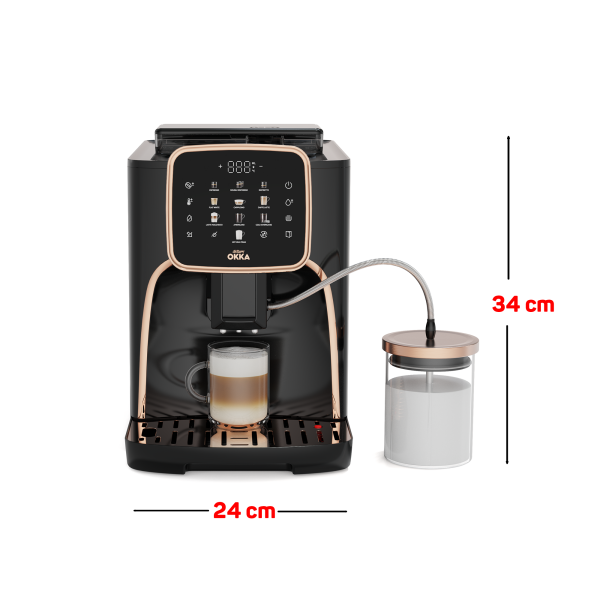 Espresso Pro M Tam Otomatik Espresso Makinesi - OK0028 Bakır - 9