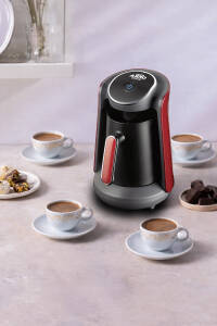 OK004-N OKKA Minio Turkish Coffee Machine - Pomegranate (1)