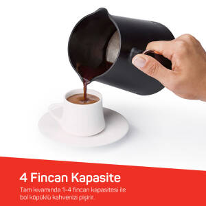 Minio Türk Kahvesi Makinesi - Bakır - OK004 - 5