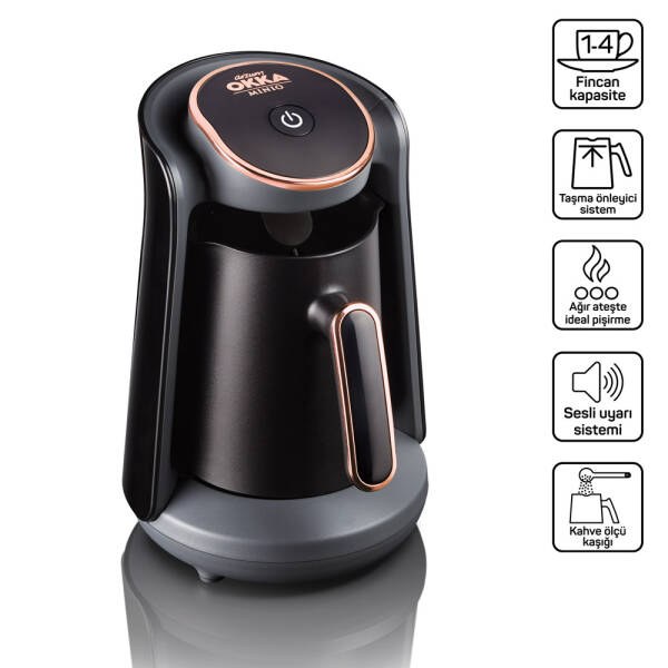 Minio Türk Kahvesi Makinesi - Bakır - OK004 - 1