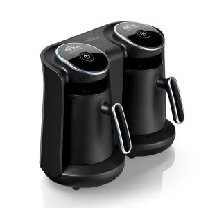 OK006-K OKKA Minio Duo Turkish Coffee Machine - Chrome - 3