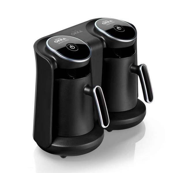 OK006-K OKKA Minio Duo Turkish Coffee Machine - Chrome - 3