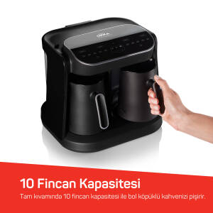 Grandio Duo | Türk Kahvesi Makinesi - Krom | OK007-0500 - 3