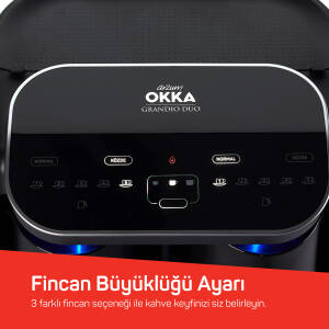 Grandio Duo | Türk Kahvesi Makinesi - Krom | OK007-0500 - 6
