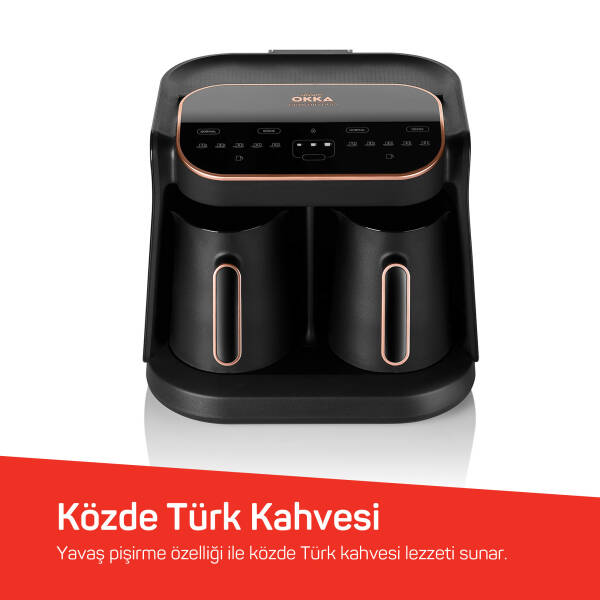 Grandio Duo | Türk Kahvesi Makinesi - Bakır | OK007-0400 - 4