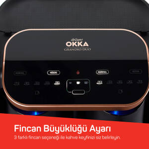 Grandio Duo | Türk Kahvesi Makinesi - Bakır | OK007-0400 - 6