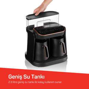 Grandio Duo | Türk Kahvesi Makinesi - Bakır | OK007-0400 - 7