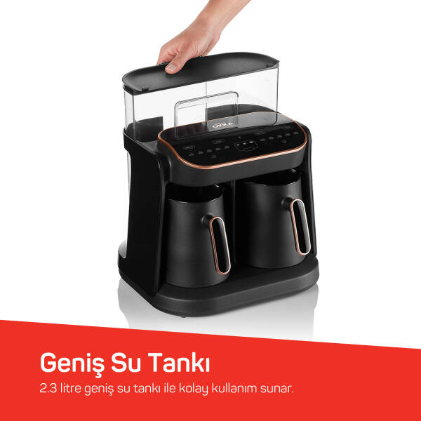 Grandio Duo | Türk Kahvesi Makinesi - Bakır | OK007-0400 - 7