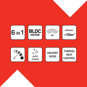 Revolution BLDC Ionic Hava Üflemeli Şekillendirici - AR5166-17 - 9