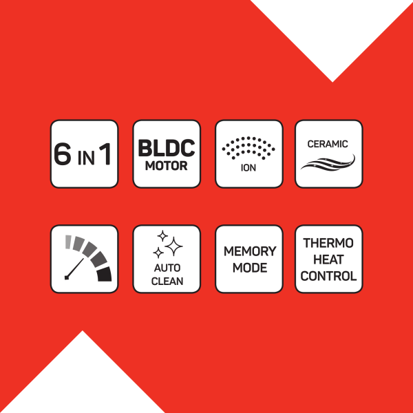 Revolution BLDC Ionic Hava Üflemeli Şekillendirici - AR5166-17 - 9