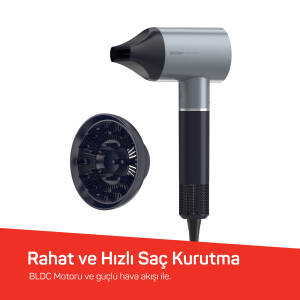 Revolution | Profesyonel Saç Kurutma Makinesi - Platin Gri | AR5169-1700 - 3