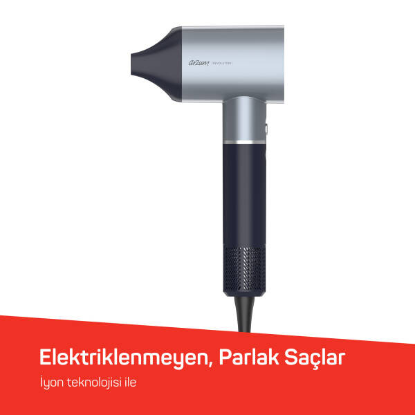 Revolution | Profesyonel Saç Kurutma Makinesi - Platin Gri | AR5169-1700 - 4