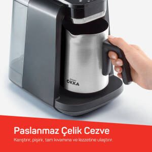 Rich Pro Plus | Su Hazneli Türk Kahvesi Makinesi - Krom | OK0036-0500 - 5